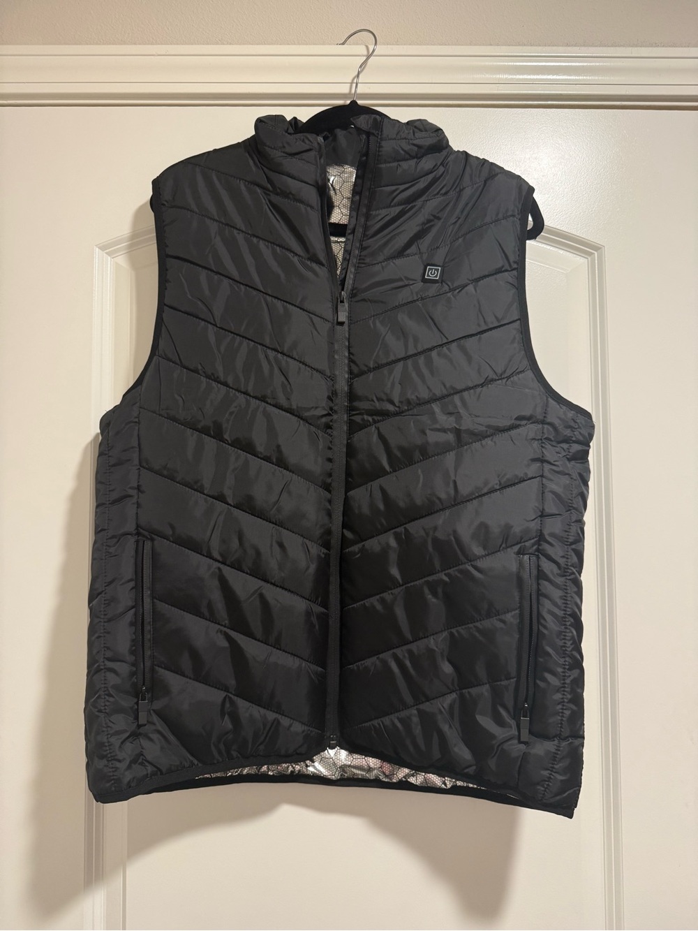 Heated Black Vest